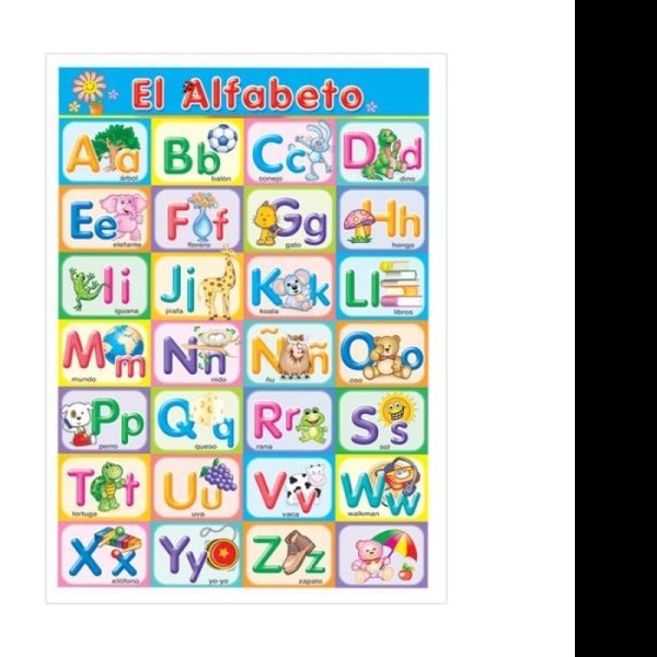 POSTER DID. 70X50CM. ALFABETO GRANMARK E.6